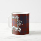 Mug Bouclier de tartan de Ross (Devant gauche)