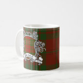 Mug Bouclier de tartan de Scott (Devant gauche)
