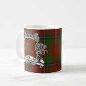 Mug Bouclier de tartan de Sinclair (Devant gauche)