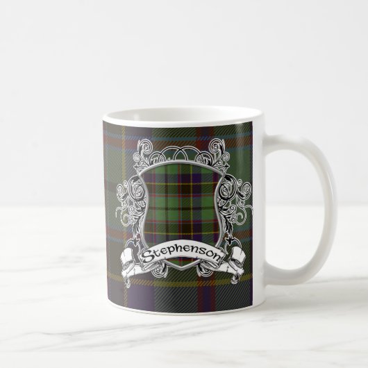 Mug Bouclier de tartan de Stephenson (Droite)