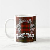 Mug Bouclier de tartan de Wallace (Gauche)