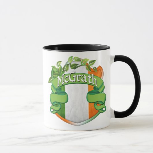 Mug Bouclier d'Irlandais de McGrath (Droite)