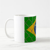 Mug Bouclier du drapeau brésilien (Gauche)