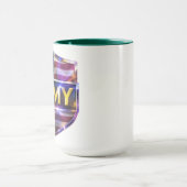 Mug Bouclier du drapeau de l'armée (Centre)