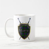 Mug Bouclier et épées écossais de tartan de Murray de (Gauche)