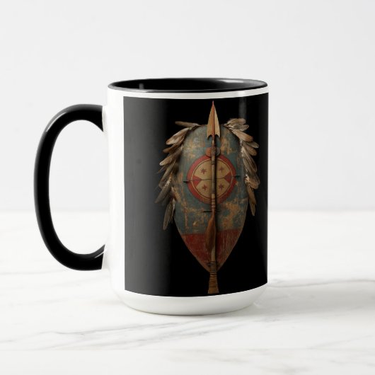 Mug Bouclier et lance du Faucon Rouge (Gauche)