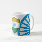 MUG BOUCLIER INDIEN (Devant droit)