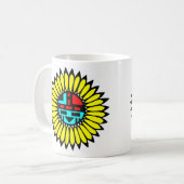 Mug Bouclier indien de danse (Devant gauche)