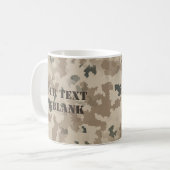 Mug Bouclier Maccabee du désert et oreilles (Devant gauche)