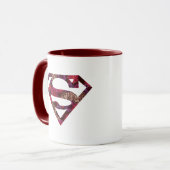 Mug Bouclier S rose Floral (Devant gauche)