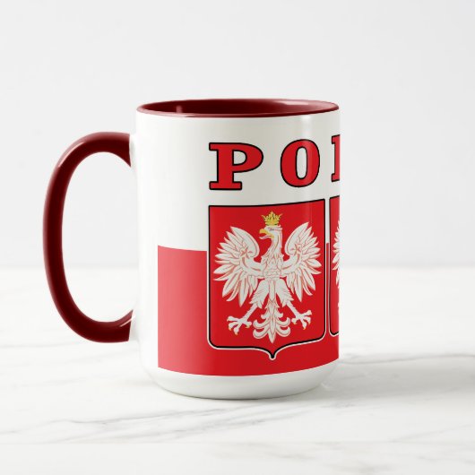 Mug Boucliers de l'aigle Polska (Gauche)