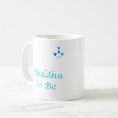 Mug Bouddha à être dans le bleu (Devant gauche)