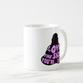 Mug Bouddha amour violet (Devant droit)
