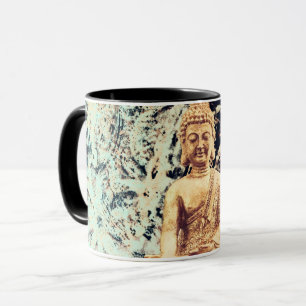 Mug Bouddha assis Terre Élégante Zen Illumination