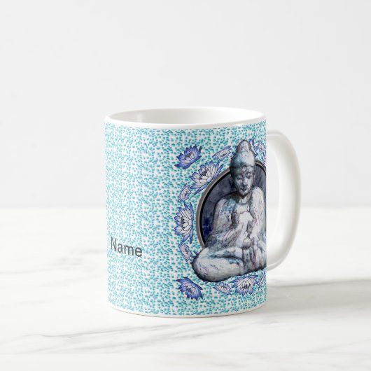 Mug Bouddha Breathe (Devant droit)