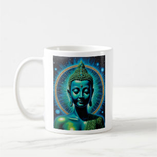 Mug Bouddha céleste Tee d'art spirituel cosmique