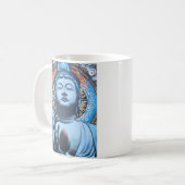 Mug Bouddha dans le bleu (Devant gauche)