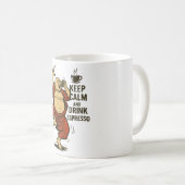 Mug Bouddha déchaîné (Devant droit)
