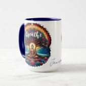 Mug Bouddha et l'arbre de vie (Devant gauche)