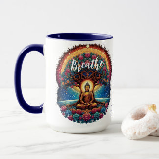 Mug Bouddha et l'arbre de vie