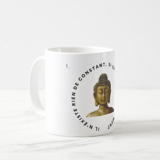 Mug Bouddha "Le Changement"  (Devant gauche)