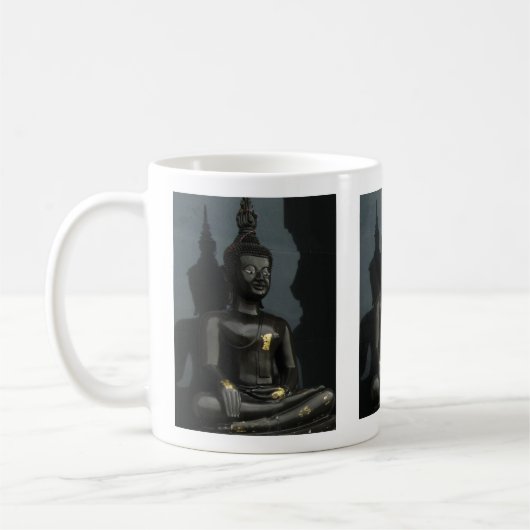 Mug Bouddha noir ... Nong Khai, Isaan (Gauche)
