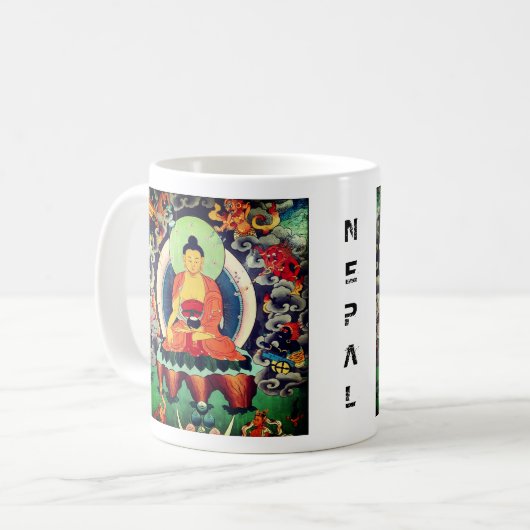 Mug Bouddha Shakyamuni - L'Himalaya, le Dharma (Devant gauche)