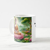 Mug Bouddha - Une Vie Peut Changer Le Monde (Devant gauche)