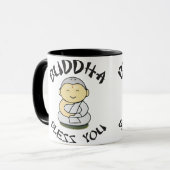Mug Bouddha Vous Bénis - Joli Bouddha (Devant gauche)