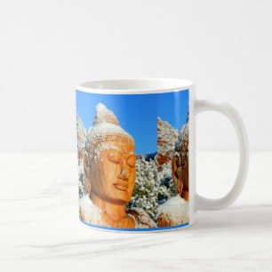 Mug Bouddhas dans la boue de neige