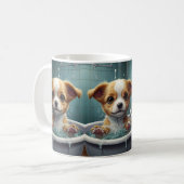 Mug Bouddhas dans un bain (Devant gauche)