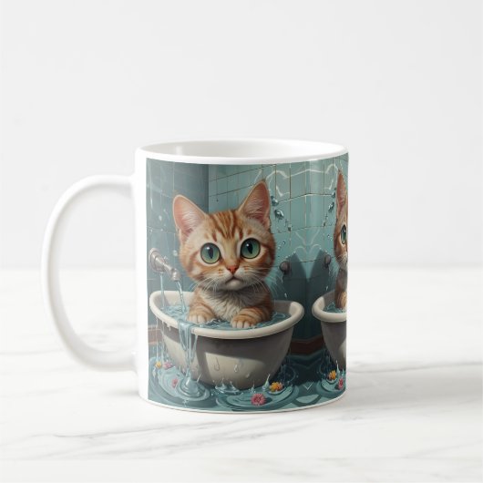 Mug Bouddhas dans un bain (Gauche)