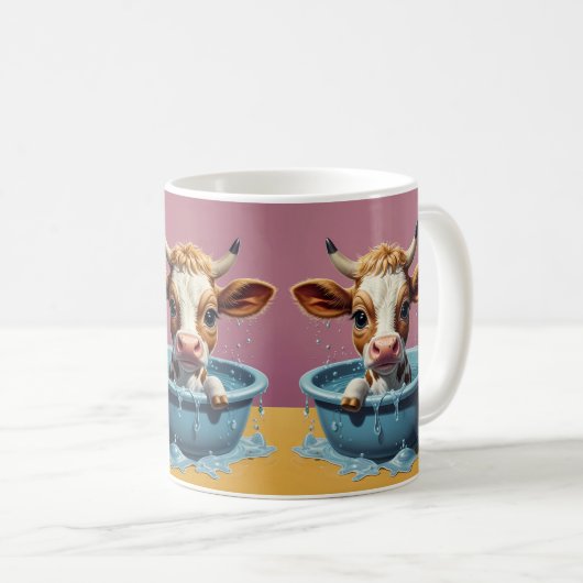 Mug Bouddhas dans un bain (Devant droit)