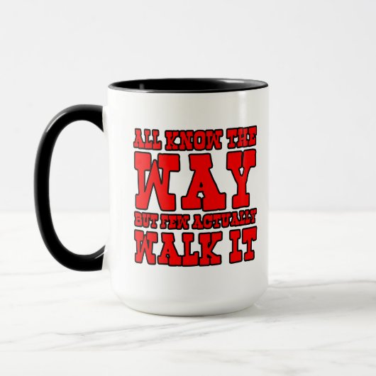 Mug Bouddhisme zen style occidental (Gauche)