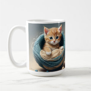 Mug "Bouddles douillets : La retraite laineuse du chat