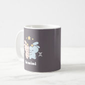 Mug Bouddles Gemini Bunnies - Harmonie Zodiac (Devant gauche)