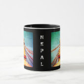 Mug Boudhanath Stupa, Bouddha Eyes, Katmandou, Népal (Centre)