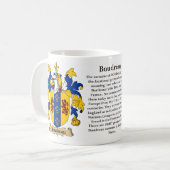 Mug Boudreau, l'origine, la signification et la crête (Devant gauche)