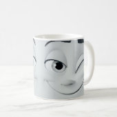 Mug Boue 3D face de dessin en ébullition 10 (Devant droit)