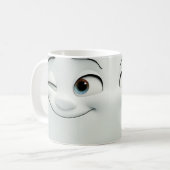 Mug Boue 3D face de dessin en ébullition 4 (Devant gauche)