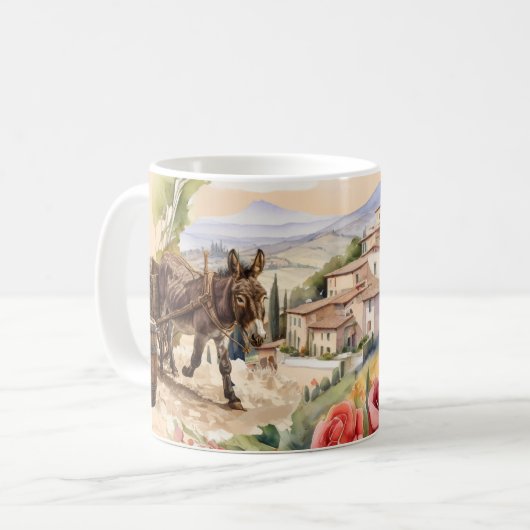 Mug Boue à âne vintage (Devant gauche)