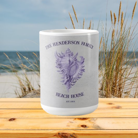 Mug Boue à café Conch Violet