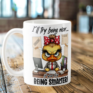 Mug Boue à café de bureau - Parfait pour la survie de 