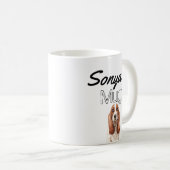 Mug Boue à capuchon à capuchon d'aquarelle personnalis (Devant droit)