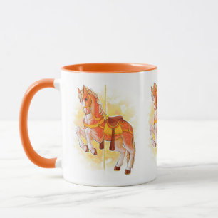 Mug Boue à cheval Orange Carrousel