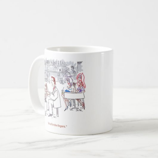 Mug Boue à doigts (Devant gauche)