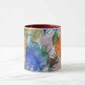 Mug Boue à éclaboussure de couleur (Centre)