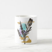 Mug Boue à fleur de Protea, texture or (Centre)