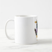 Mug Boue à fleur de Protea, texture or (Gauche)