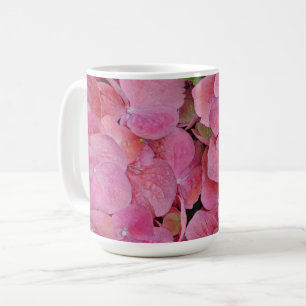 Mug Boue à fleurs rose Hydrangea